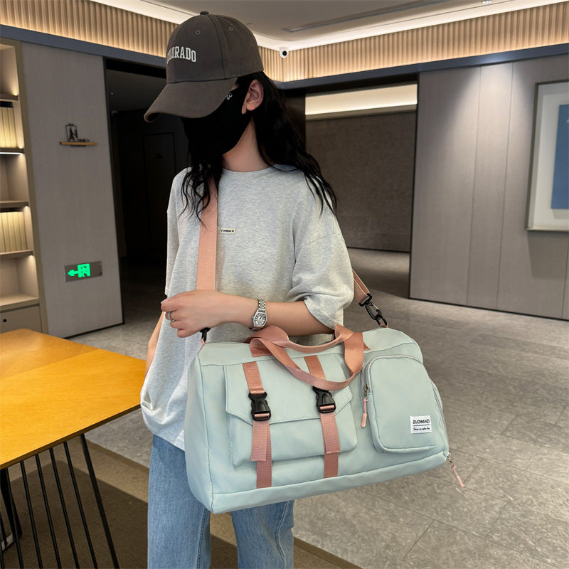 Multi-Pocket Sports Duffle Bag Kalsten