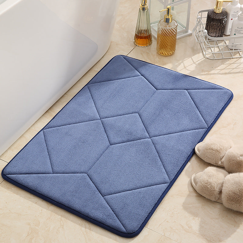 Abstract Pattern Bathroom Rug Kalsten