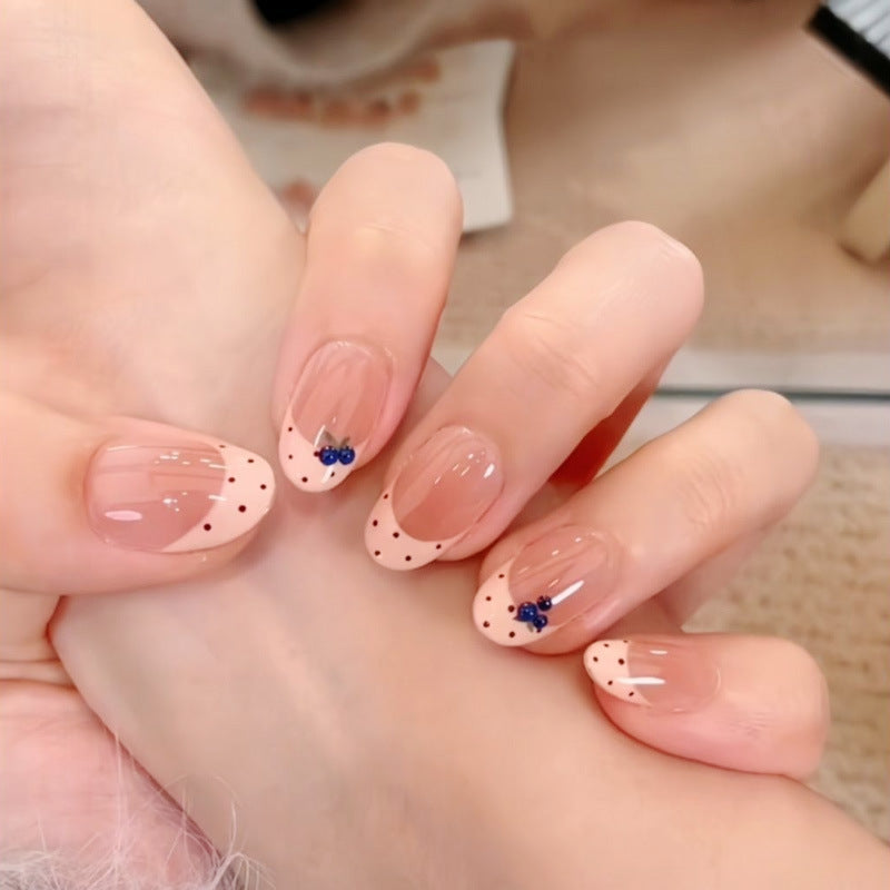 Whimsical Bunny-Themed Press-On Nail Art Set Kalsten