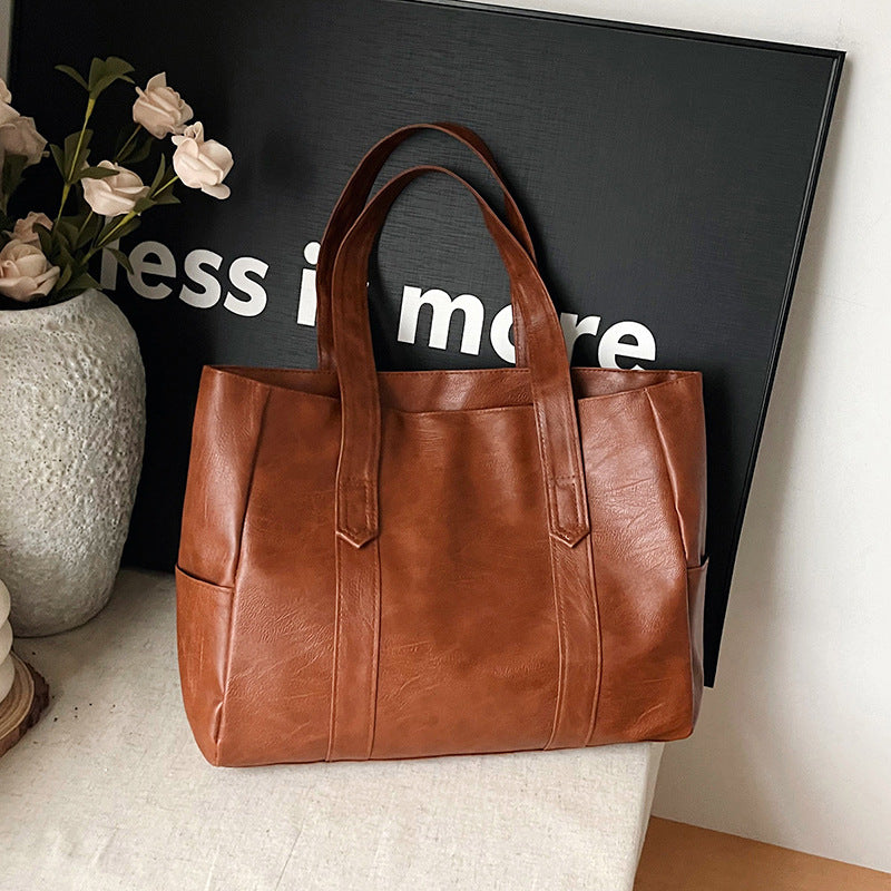 Premium Leather Tote Bag