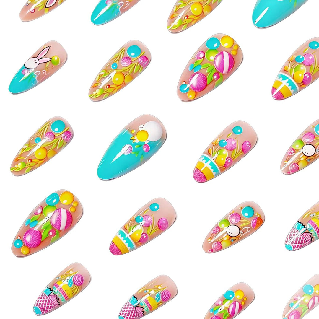 Creative Easter-Themed Nail Art Kalsten