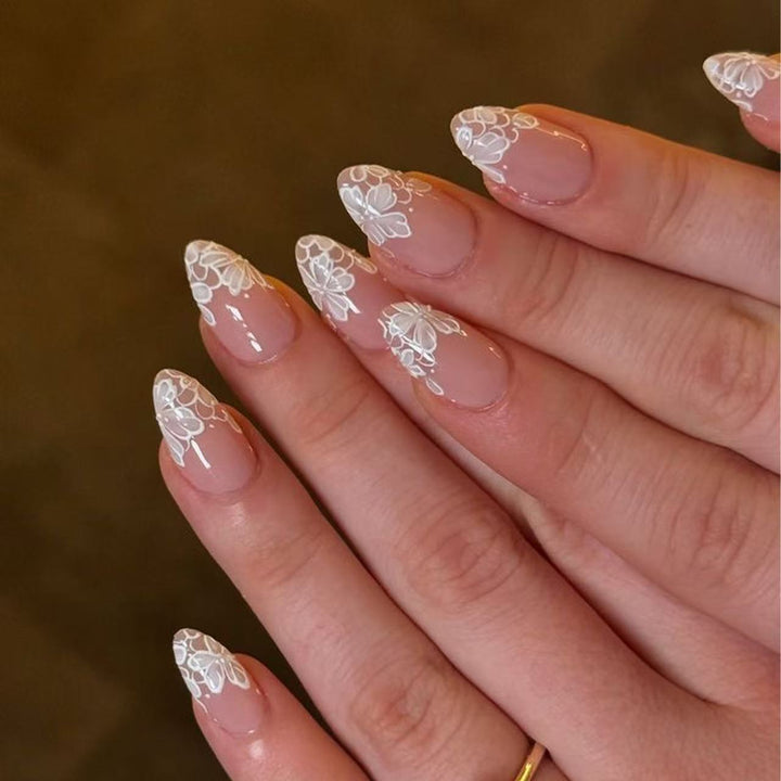 Elegant Floral Nail Art