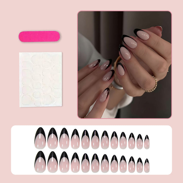 Nail Art Set with elegant French tips Kalsten