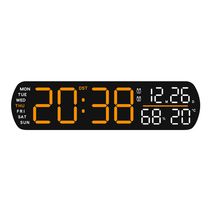 Digital weather clock with large display Kalsten