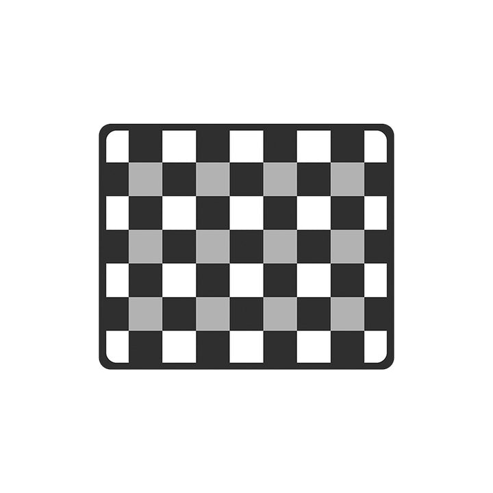 Stylish Checkerboard Table Mat