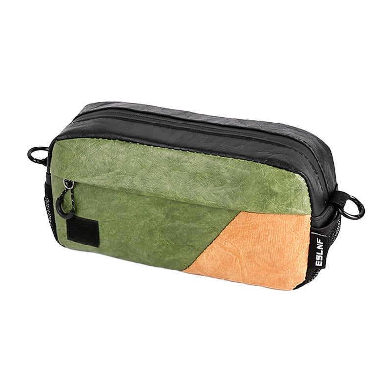 compact waterproof bicycle handlebar organizer pouch with multi-compartment storage and detachable strap Kalsten