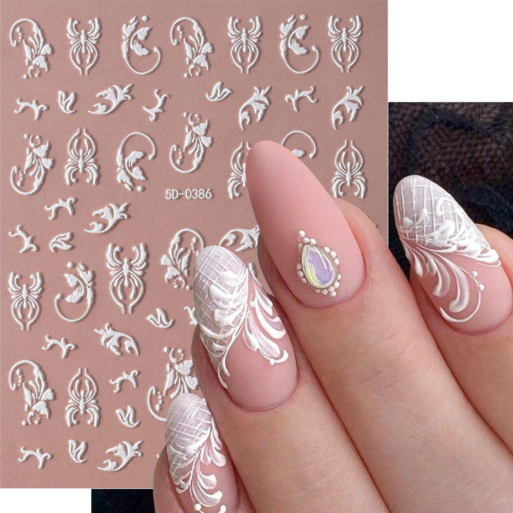 Elegant Nail Art Stamping Plate