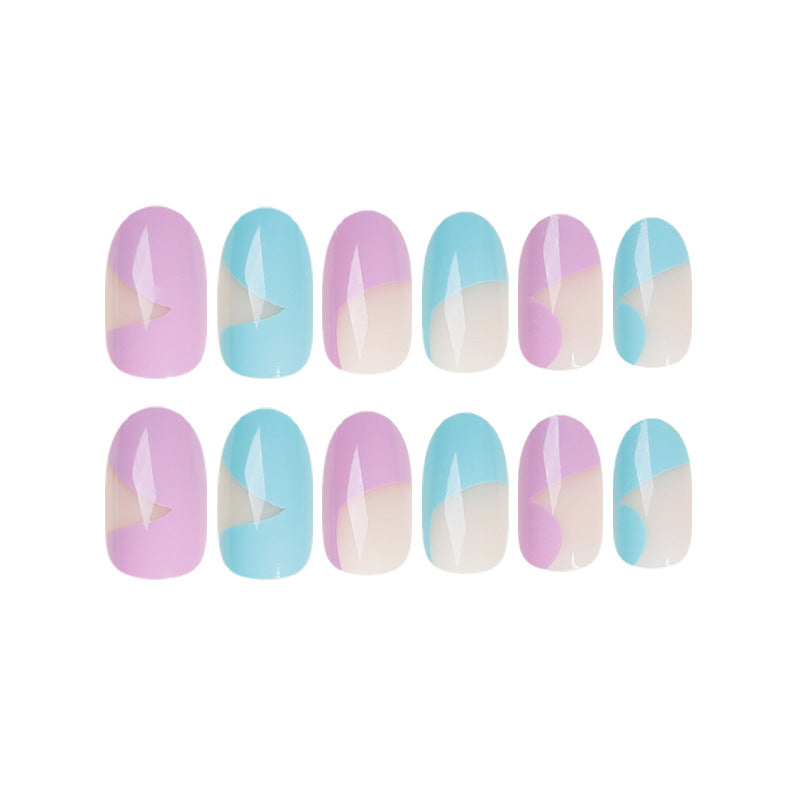 Artistic premium nails with elegant ombre and modern accents Kalsten