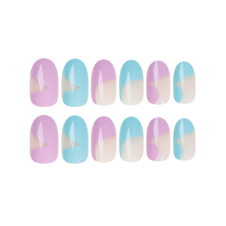 Artistic premium nails with elegant ombre and modern accents Kalsten