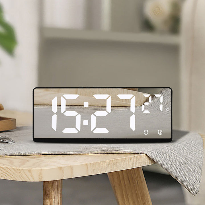 Digital alarm clock with temperature sensor and mirror function Kalsten