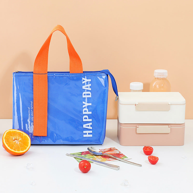 Stylish Transparent Handheld Tote Bag