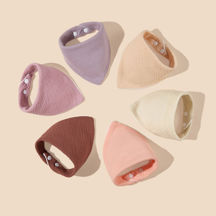 Soft Muslin Bandana Bibs Set kalsten