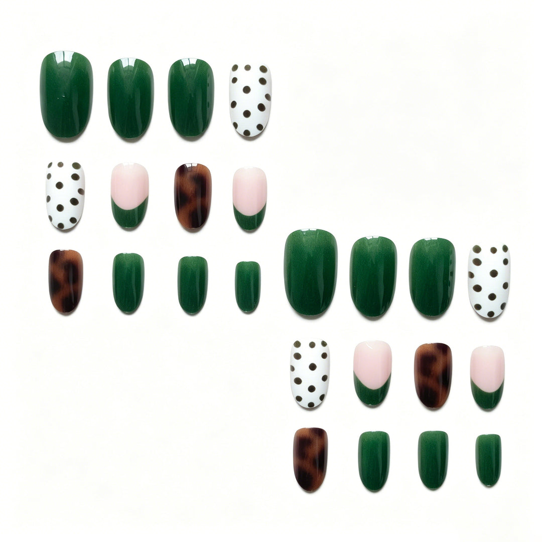 Artistic Nail Art Kit with Mixed Designs