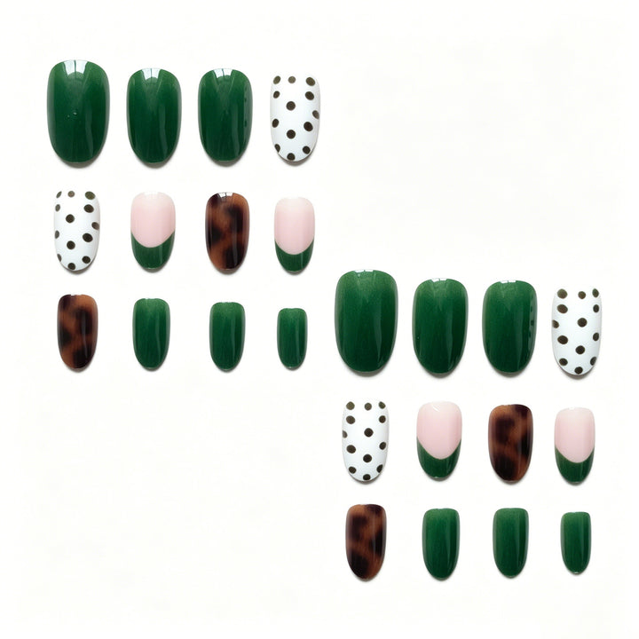Artistic Nail Art Kit with Mixed Designs