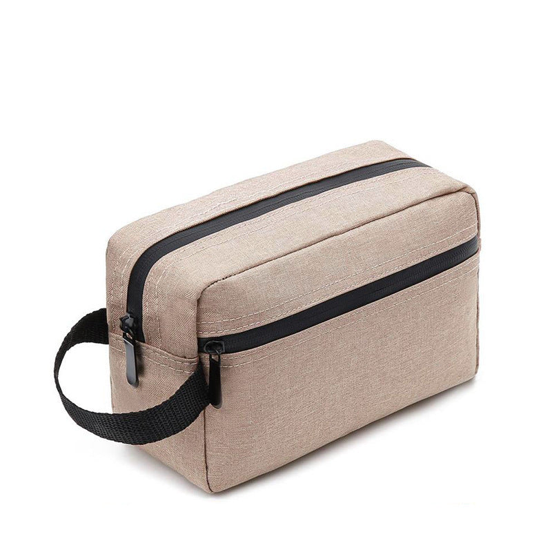 Practical cosmetic bag with two zippers Kalsten