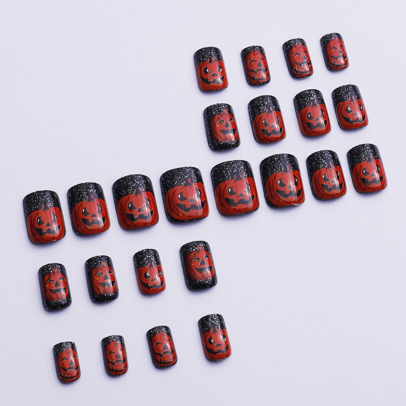 Halloween-Themed Nail Art