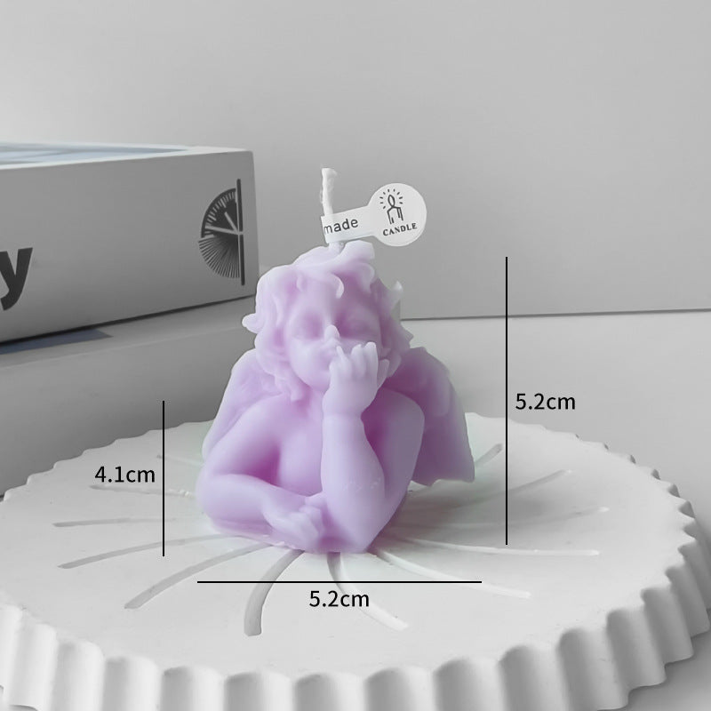 Unique Textured Sculpture Candle