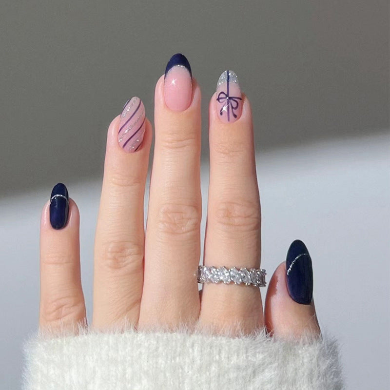 Elegant Heart-Designed Press-On Nail Tips Kalsten