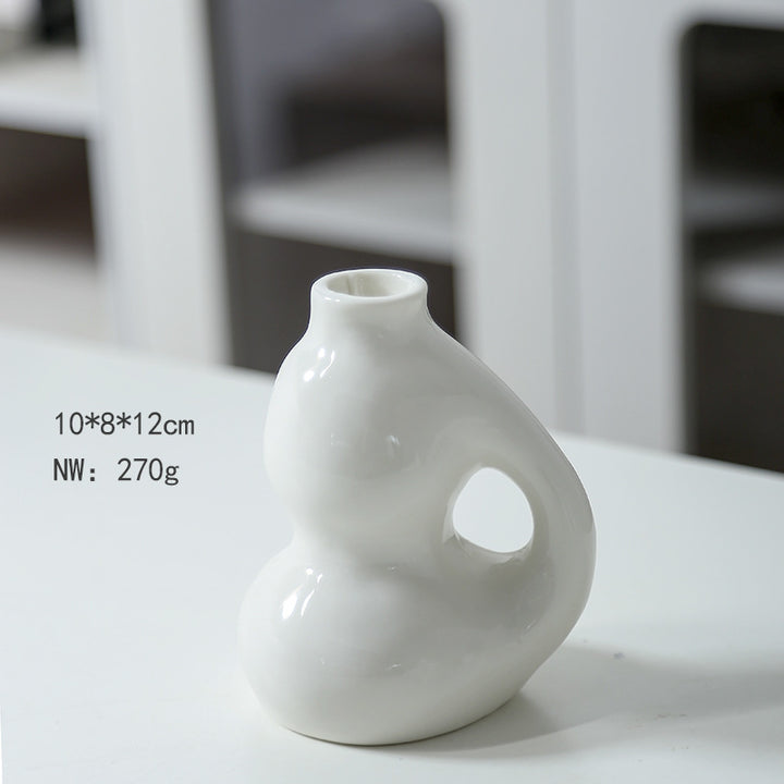 Artistic Ceramic Body-Shaped Vase Kalsten