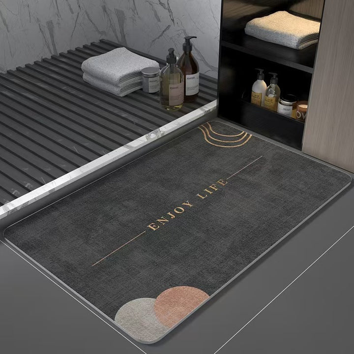 Stylish Geometric Bath Mat