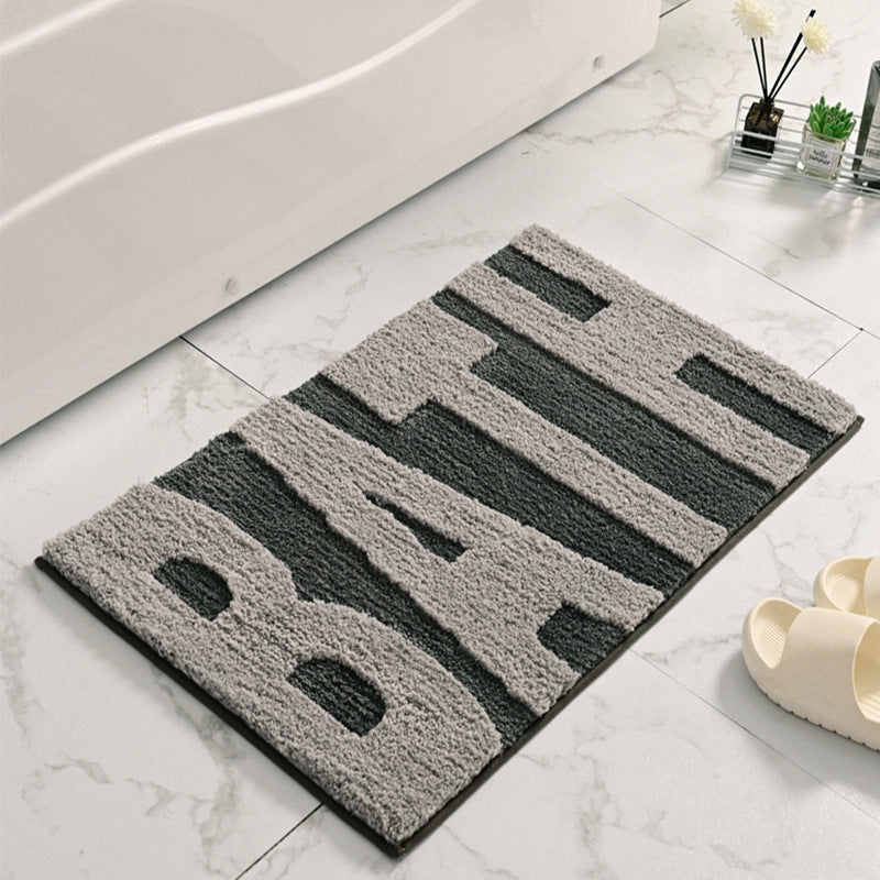 Modern Abstract Bath Mat Kalsten