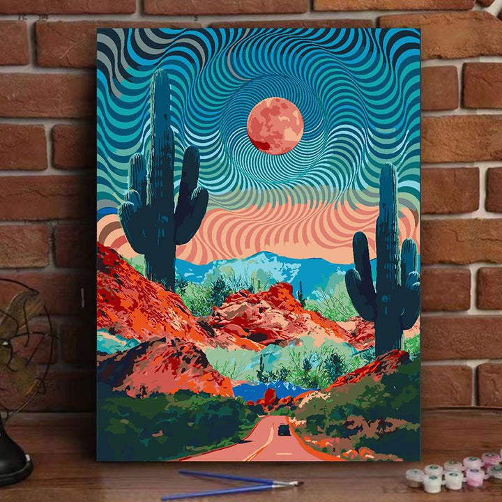 Cosmic Landscape Canvas Art Kalsten