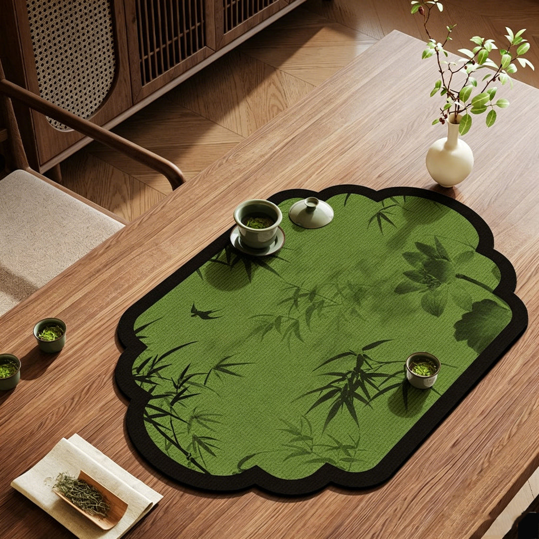 Floral Pattern Table Mat