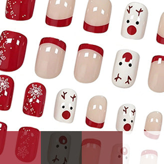 Festive Holiday-Themed Nail Art Kalsten