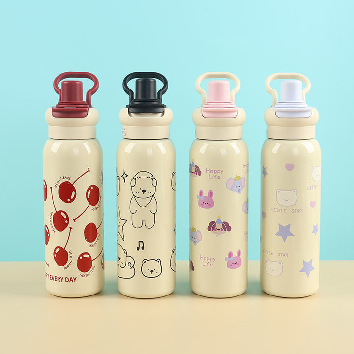 Women's Child-Friendly Stainless Steel Water Bottle Kalsten