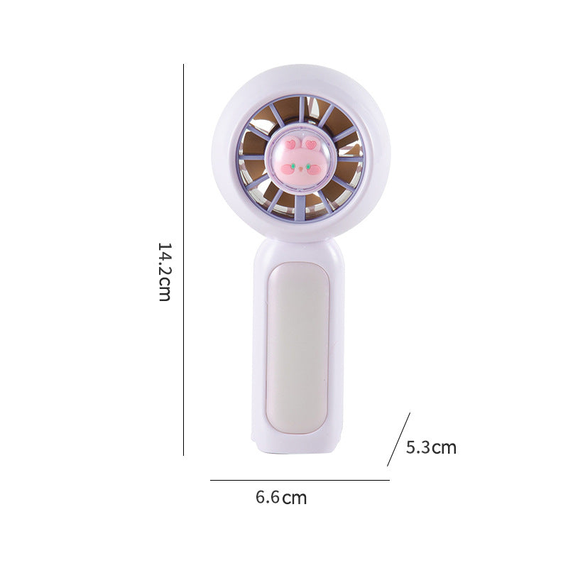 Women's Portable Mini Table Fan with Rechargeable Battery Kalsten