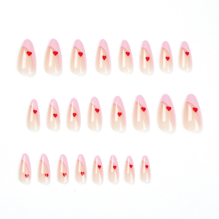 Artistic Nail Designs with Heart Accents Kalsten