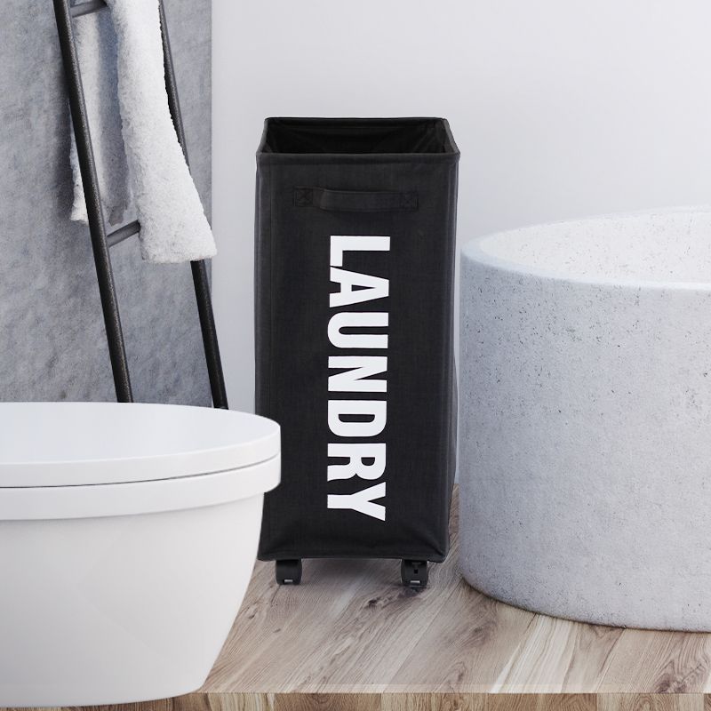 Practical laundry container with wheels Kalsten