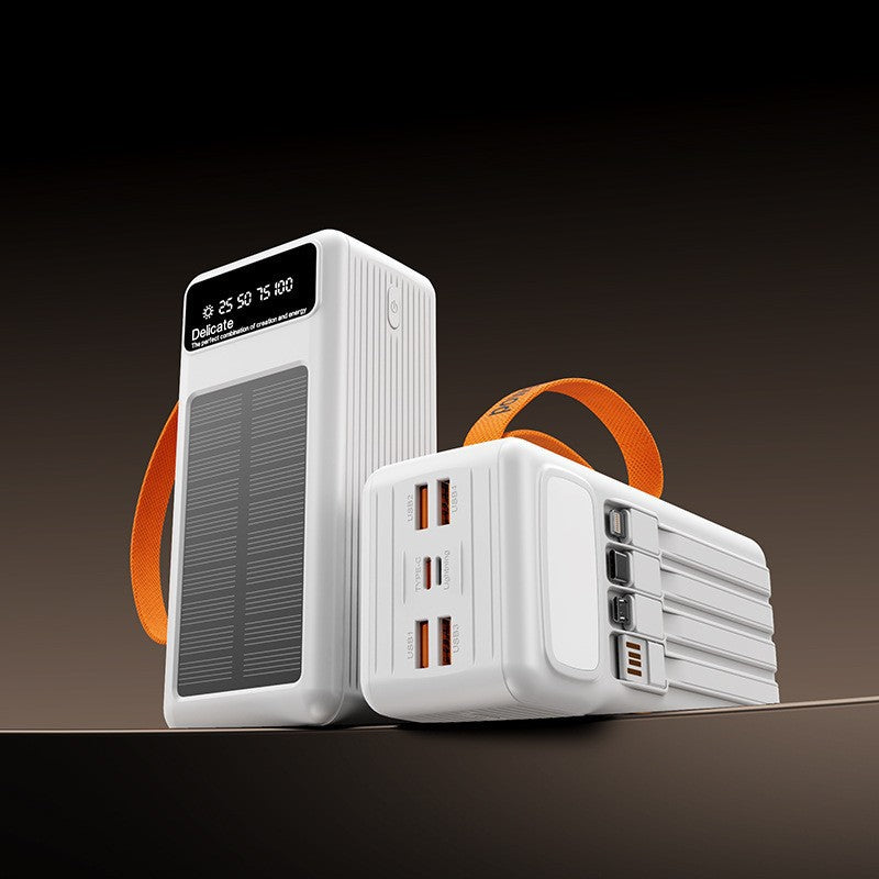 Portable solar power bank with intelligent charging technology and digital display Kalsten