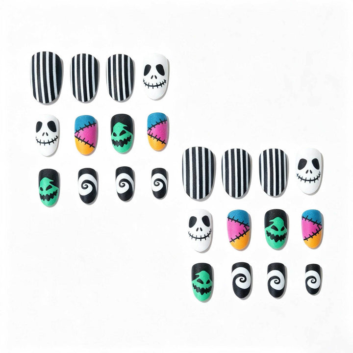 Creative Halloween Nail Art Design Set