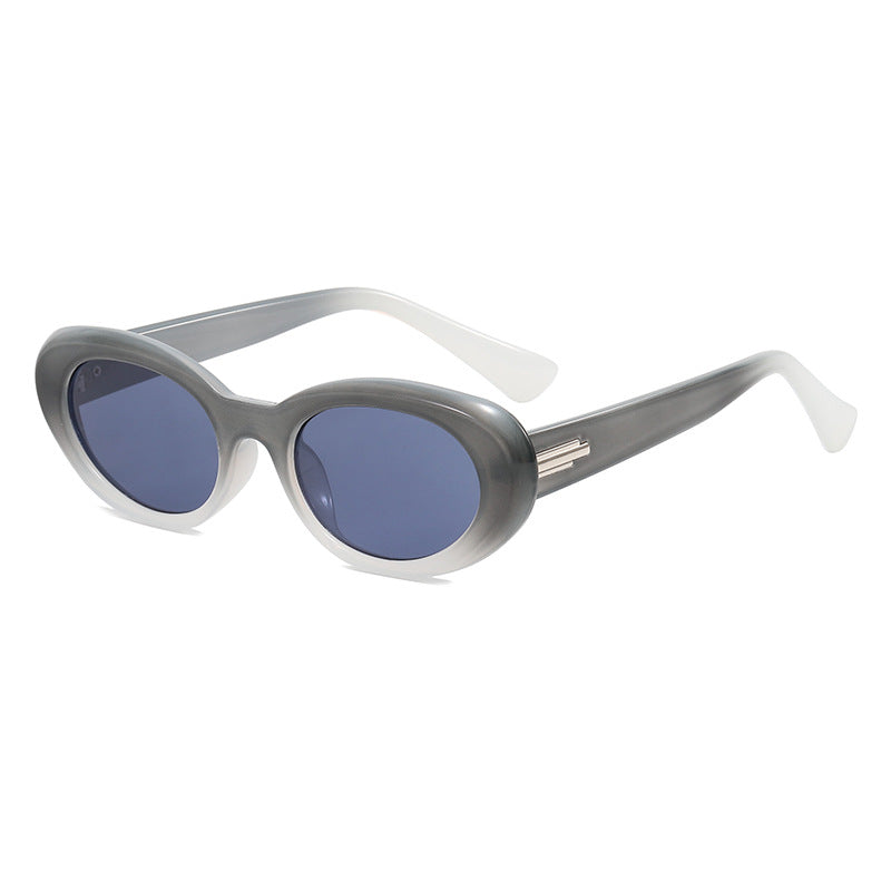 Women's elegant oval-shaped sunglasses with high-quality lenses Kalsten