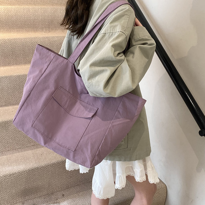 Spacious shopping bag with practical front pocket Kalsten