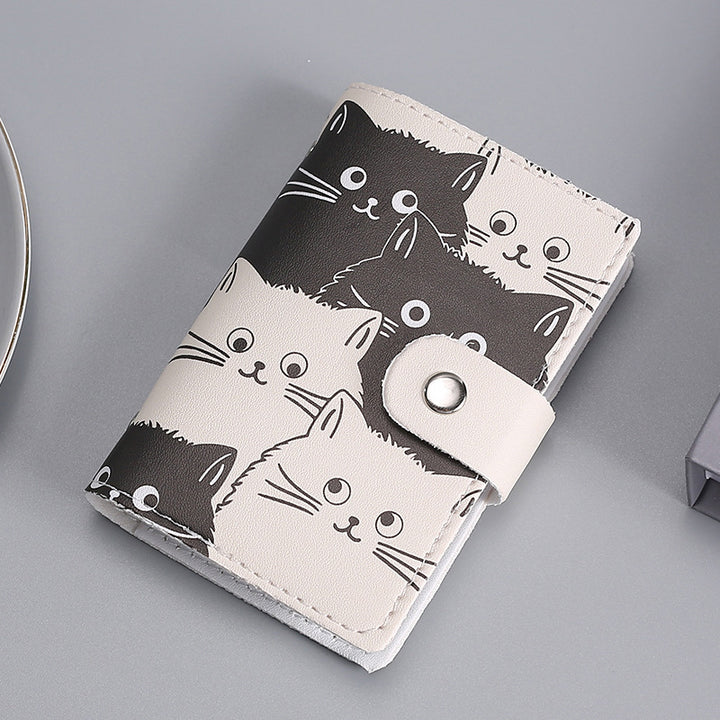 Cute Cat Print Wallet