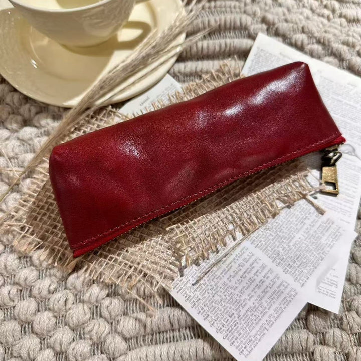 Premium Leather Pencil Case