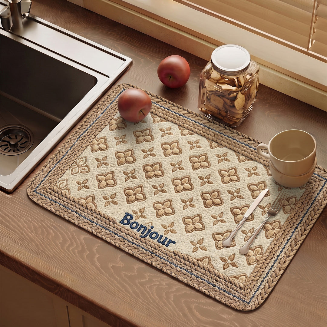 Decorative Kitchen Sink Mat Kalsten 1786979728
