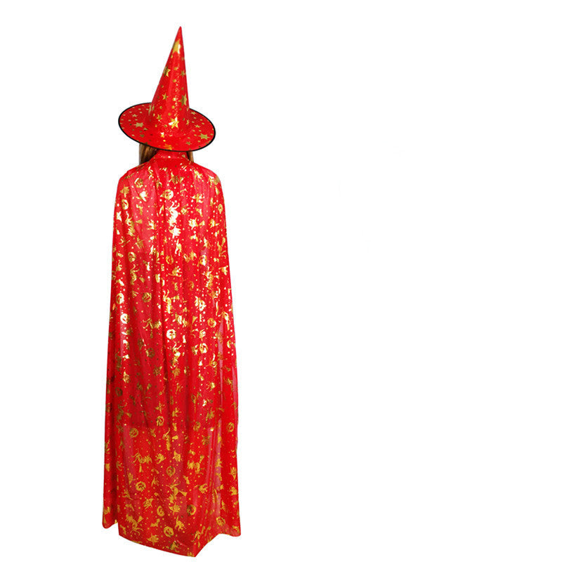 Glamorous Glitter Witch Cape Costume Kalsten
