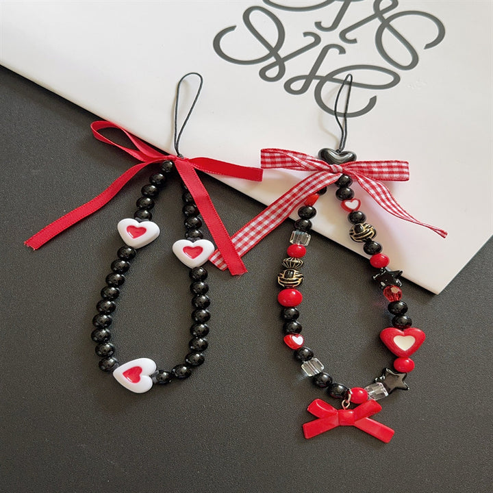 Heart-Themed Beaded Accessory Kalsten