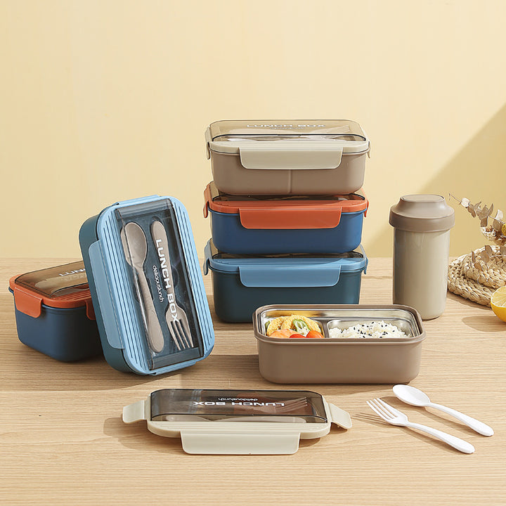 Multi-Compartment Insulated Lunch Container