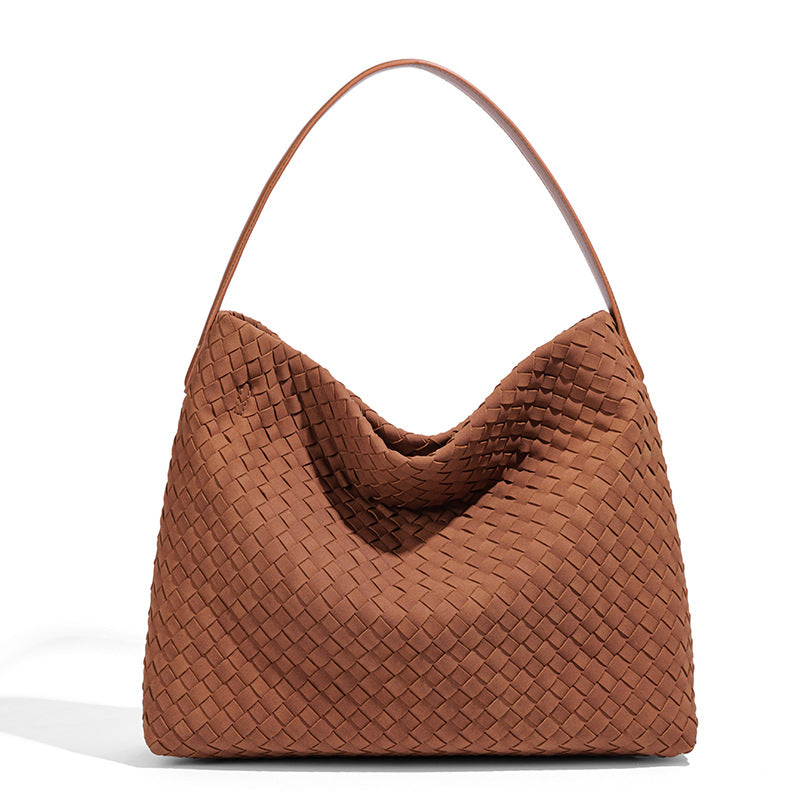 Oversized Woven Hobo Bag Kalsten