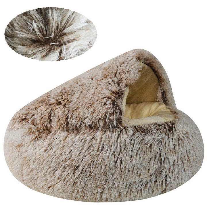 Cozy Plush Dog Bed