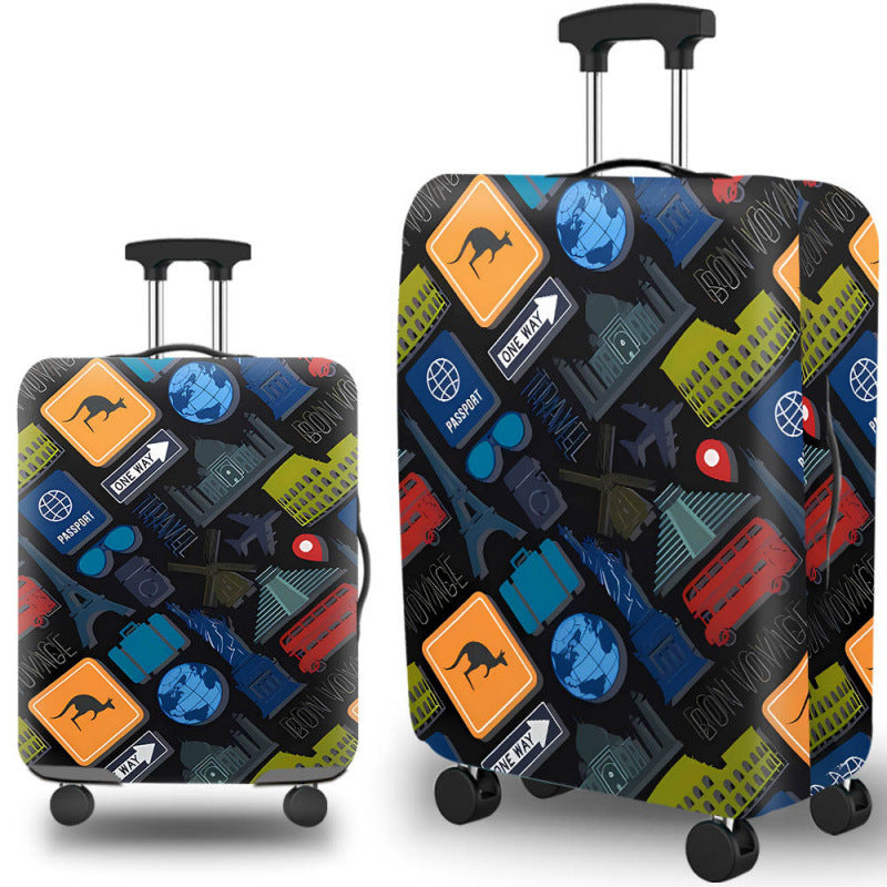 Artistic Travel Hard Shell Suitcase Kalsten
