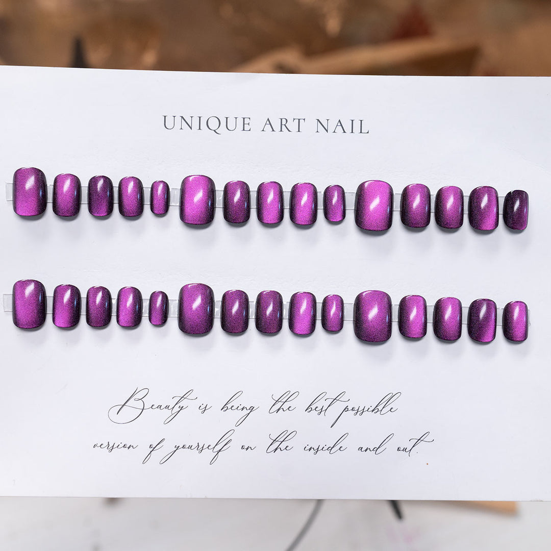 Artistic Glam Press-On Nail Set