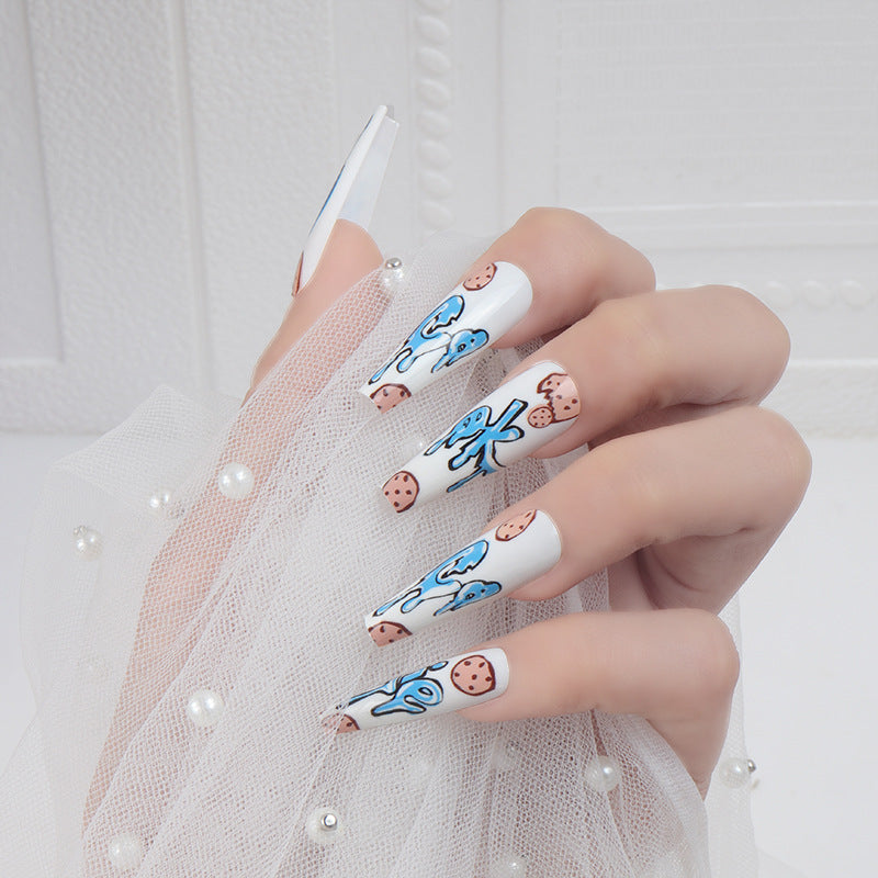 Artistic Cookie-Themed Press-On Nails Kalsten