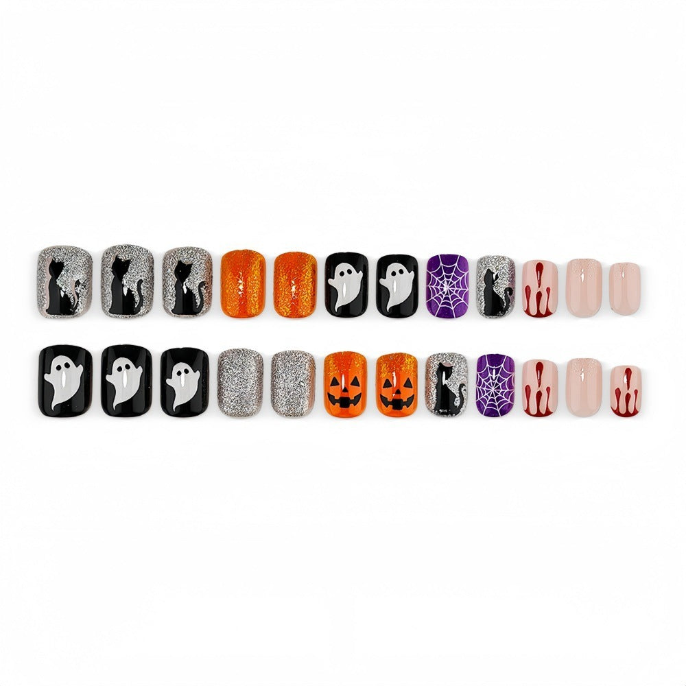 Halloween Nail Art Set with Creepy Designs Kalsten
