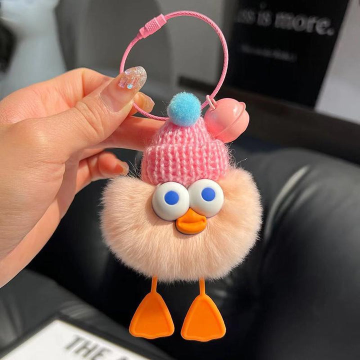 Cute Plush Duck Keychain Accessory Kalsten