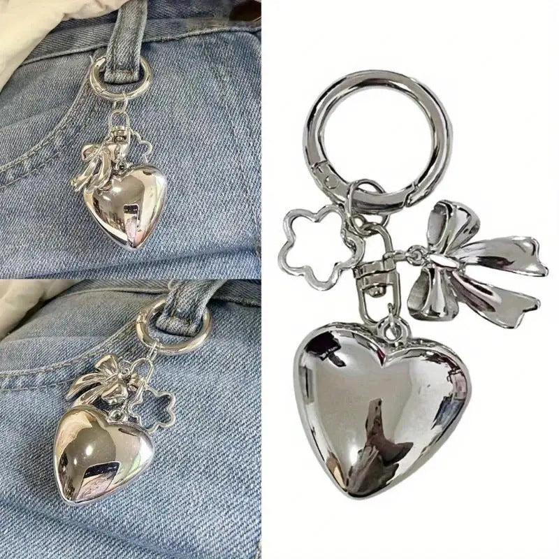 Metallic Charm Keychain Kalsten